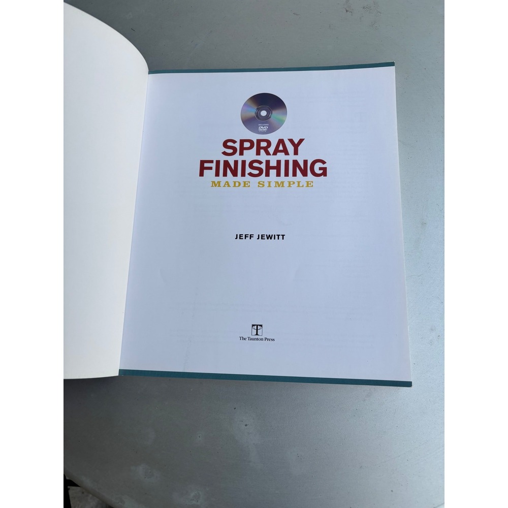 Spray Finishing Made Simple Jeff Jewitt Taunton Press Book DVD 9781600850929 - Picture 4 of 11